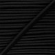 14mm Woven Piping - black Antoine x 1m