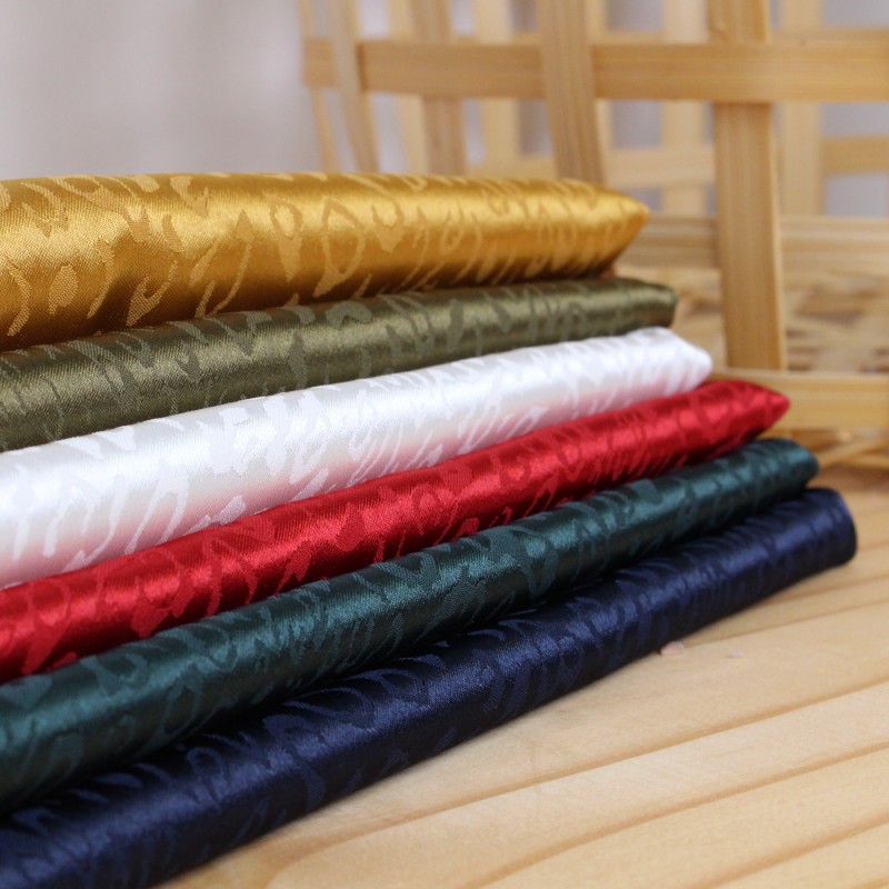 Satin Jacquard Lining Fabric offwhite Fancy MPM