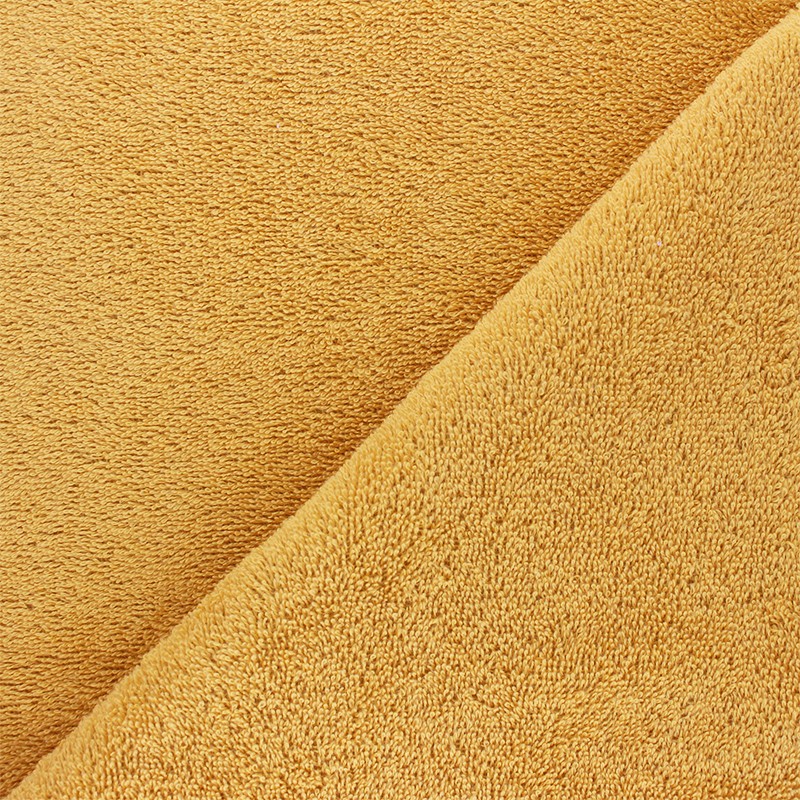 Plain Organic Towel Fabric sunflower yellow Ma Petite Mercerie