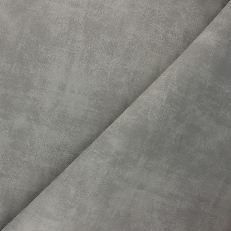 Furnishing Leather Imitation fabric light grey Clifton MPM
