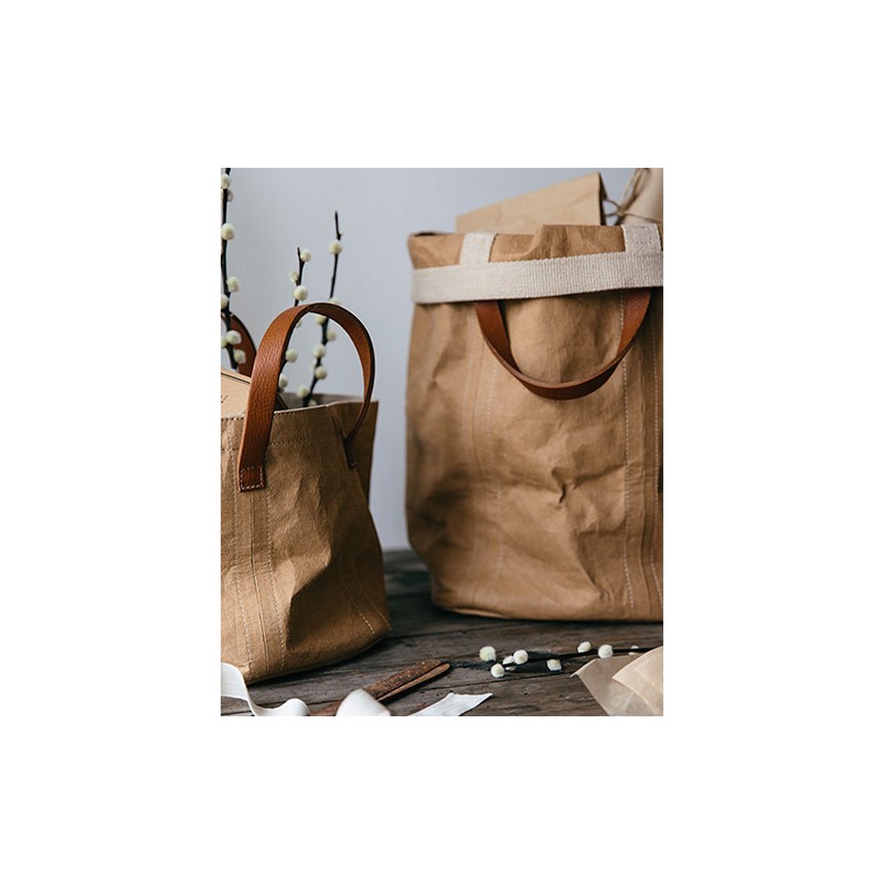 Vegetal leather Sewing paper offwhite MPM