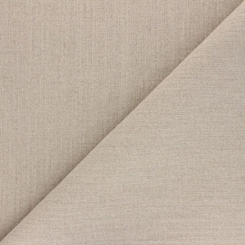 Linen canvas fabric natural Robustesse Ma Petite Mercerie