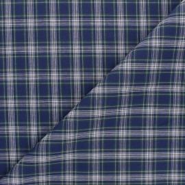 checked shirt material