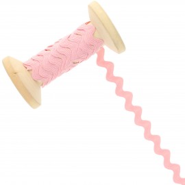 12 mm Rick Rack Trim Roll - Pink