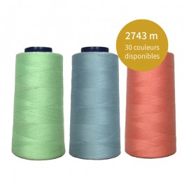 Cone of thread 2743 m - 30 colors available