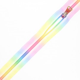 Fermeture à glissière non-séparable au mètre - Rainbow