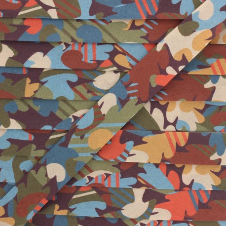 20 mm Liberty bias binding - Autumn Fall A x 1m