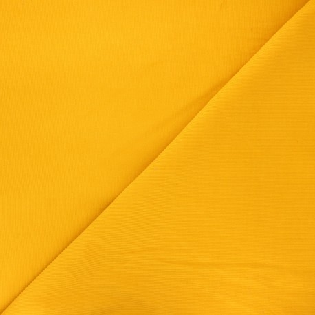 Plain Dashwood corduroy velvet fabric - mustard yellow - MPM