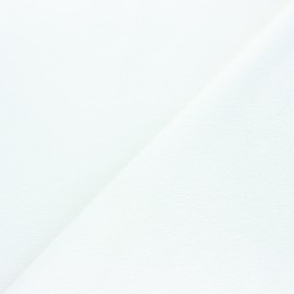 Bamboo micro towel fabric - white Calli x 10cm