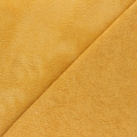 Bamboo micro towel fabric - curry  Calli x 10cm
