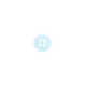 Plain polyester button - sky blue Marma