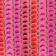 Kaffe Fassett cotton poplin fabric - coral Garlands x 10cm