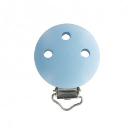 Wood dummy clip - sky blue