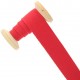 Sangle coton 30 mm - rouge - bobine de 15 m