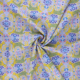 Madame Iris Cotton poplin fabric - Aya x 10cm