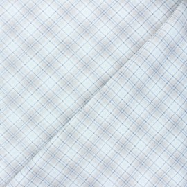 Timeless Treasures cotton fabric - white Edward x 10cm