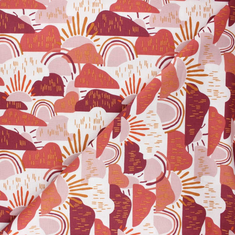 Cotton Steel cotton fabric Dear Isla terracotta Hilltop MPM