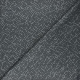 Dear Stella cotton fabric - dark grey Jax x 10cm