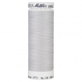 Bobine de fil élastique Mettler Seraflex 130m - N°411 - gris perle