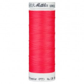 Elastic thread bobbin Mettler Seraflex 130m - N°8775 - neon pink