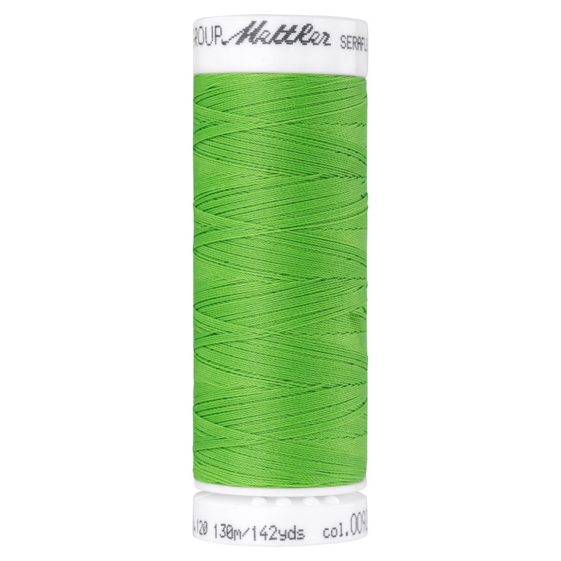 Elastic thread bobbin Seraflex Mettler 130m N°92 Bright Mint
