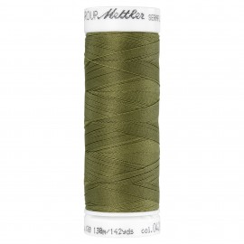 Bobine de fil élastique Mettler Seraflex 130m - N°420 - vert olive