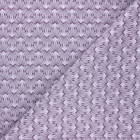 Cotton Steel cotton fabric Sundown - purple Petal x 10cm