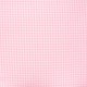 Gingham seersucker fabric - pink Amalfi x 10cm