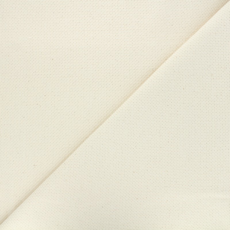 Toile Aida 5 Pts - écru - Ma Petite Mercerie