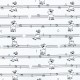 Jersey fabric - white Tapdancers x 10cm