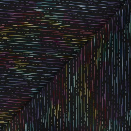 ♥ Coupon 110 cm X 110 cm ♥ Andover Fabrics cotton fabric - black Birch