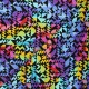 Andover Fabrics cotton fabric - black Come on over x 10cm