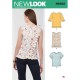 Ruffle Top Sewing Pattern for Woman - New Look 6622