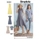 Tunisian collar dress sewing Pattern for Woman - Simplicity n°8384