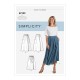 Wrap skirt sewing Pattern for Woman - Simplicity n°S9109