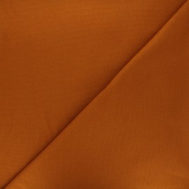 Plain Flannel Fabric - cinnamon Douceur x 10cm