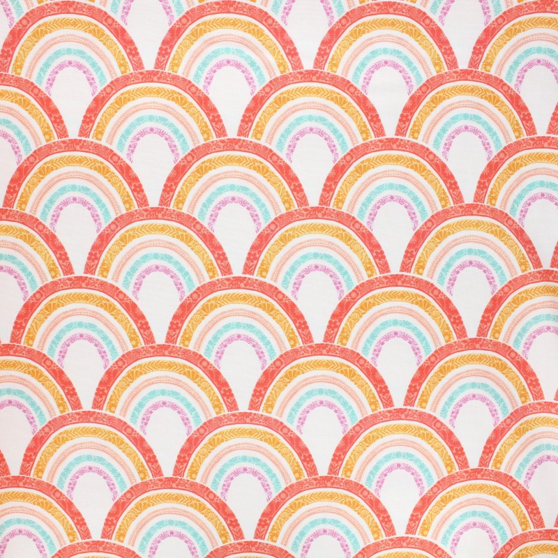 Cotton Dashwood Studio fabric Rainbow Good vibes