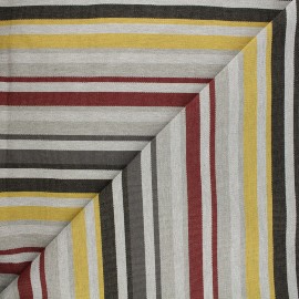 Outdoor canvas fabric - grey Baya x 10cm