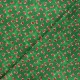Timeless Treasures cotton fabric - green Footballs x 10cm