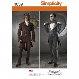 Pirate cosplay men sewing Pattern - Simplicity n°1039