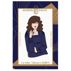 Dress/blouse sewing pattern Maison Fauve - Lauren