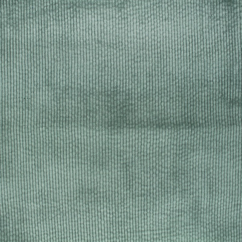 Washed ribbed velvet fabric sage green Cardiff Ma Petite Mercerie