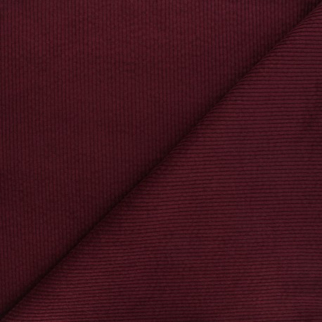 thick ribbed cotton fabric