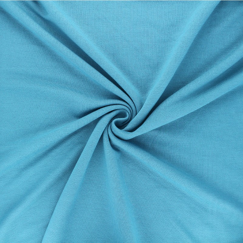 Soft touch Modal fabric Modal French Terry Fabric duck blue MPM