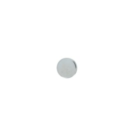 Zamak button - silver Moneda