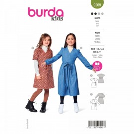 Wrap dresses sewing pattern - Burda Style n°9269