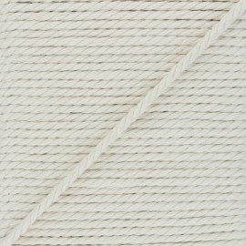 4 mm cotton macramé cord - raw Boho