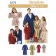 Dressing gown sewing pattern for Family - Simplicity n°3575