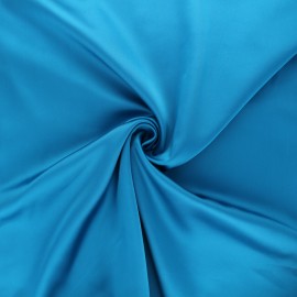 Duchesse Satin Fabric - Turquoise x 10cm