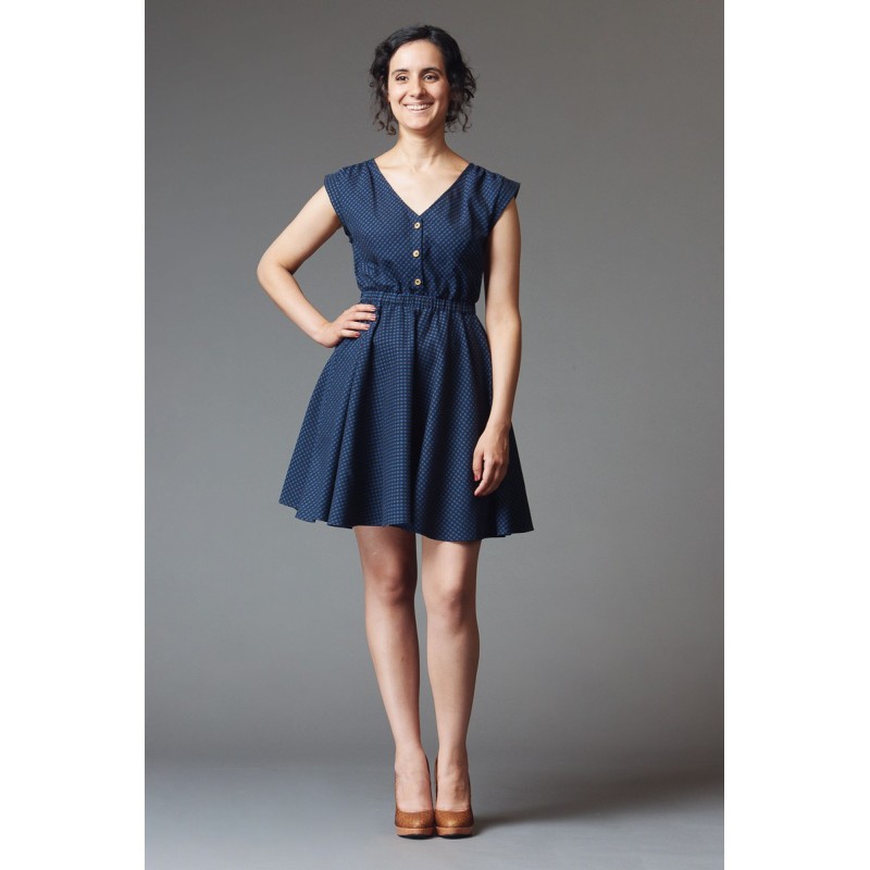 Sewing pattern Deer and Doe blouse Datura